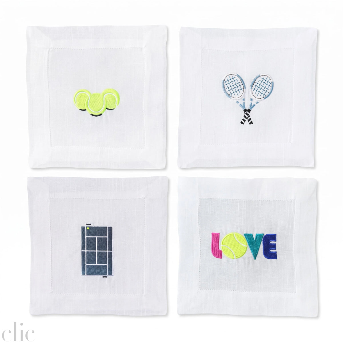 Tennis Cocktail Napkins