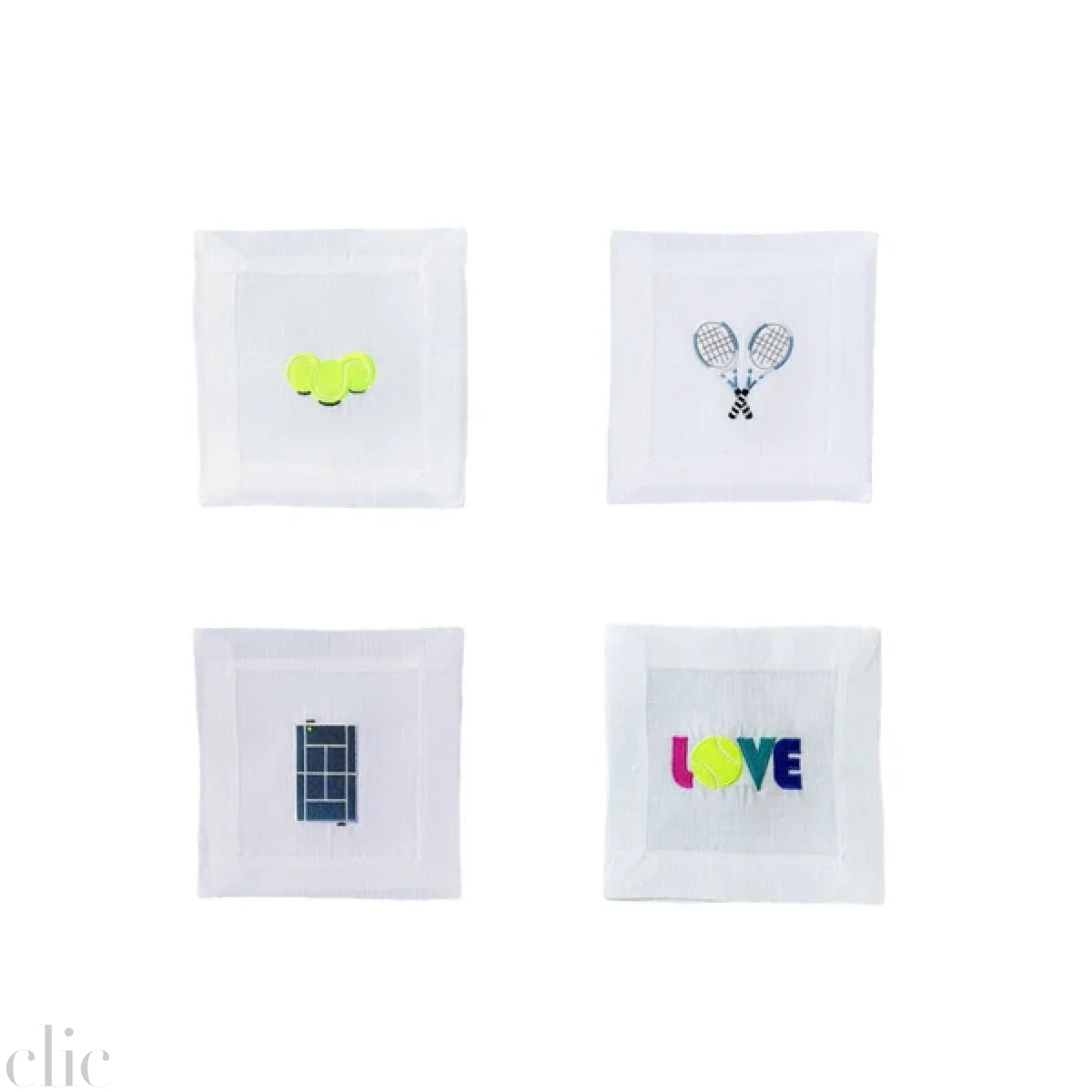 Tennis Cocktail Napkins