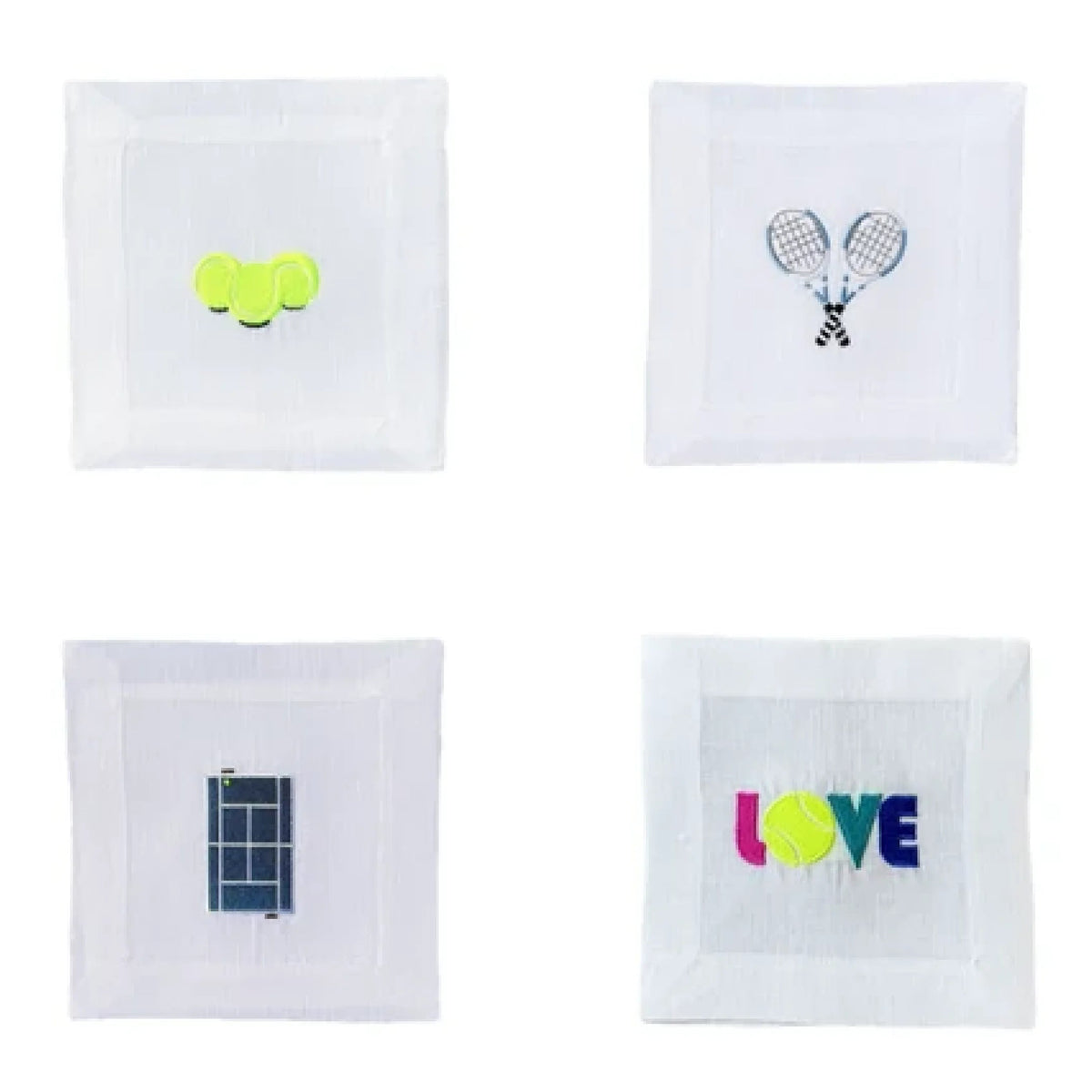 Tennis Cocktail Napkins