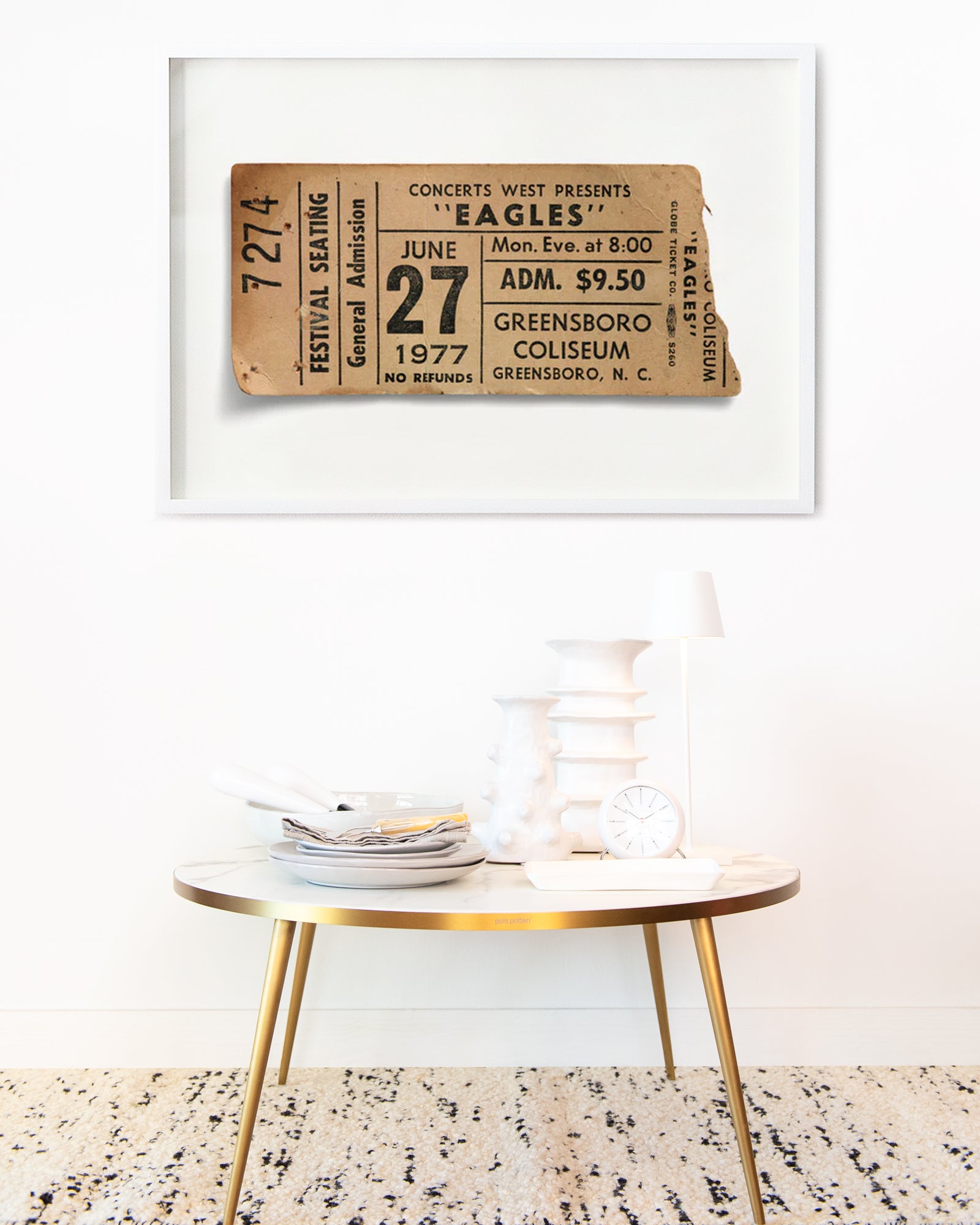 The Eagles, Greensboro Coliseum, Greensboro, NC 1977 by Blaise Hayward