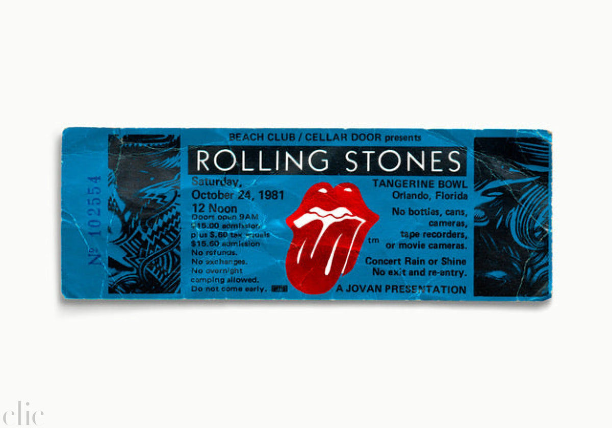 The Rolling Stones, Tangerine Bowl by Blaise Hayward