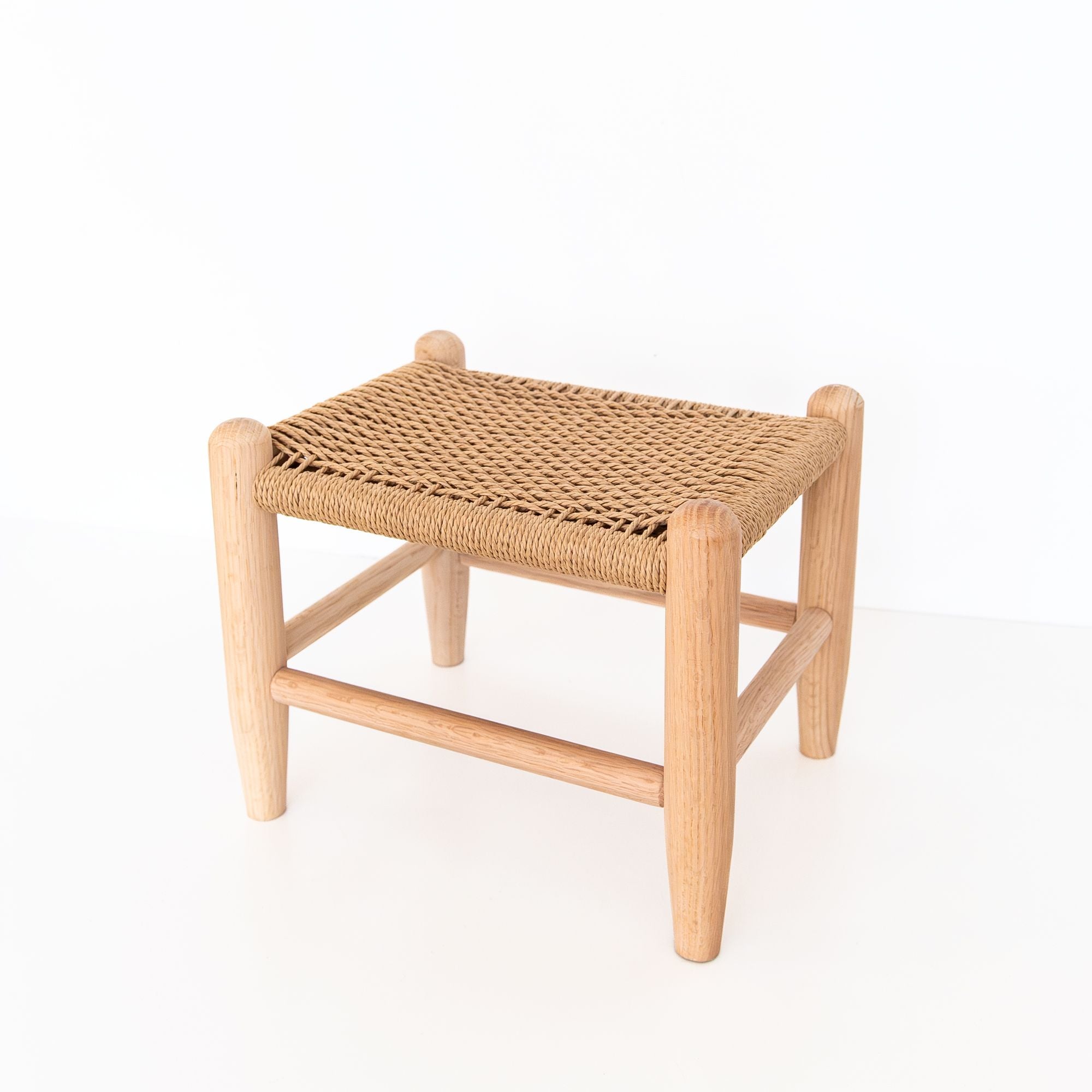 The Danish Cord Footstool in Natural Millstream Home