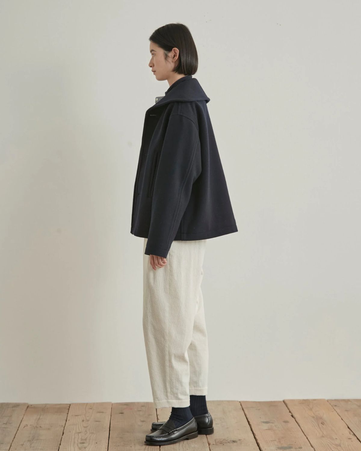 My Sailor Coat in Navy, from Nicholson & Nicholson