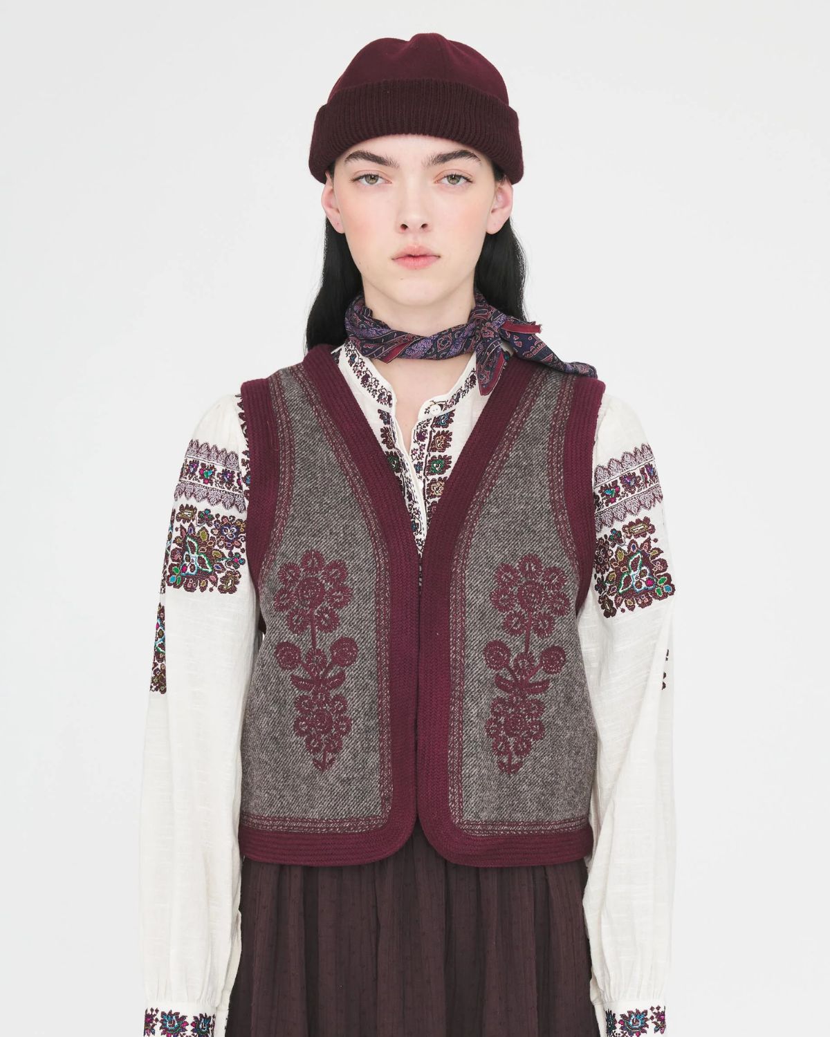 Will Vest in Grey, from Antik Batik