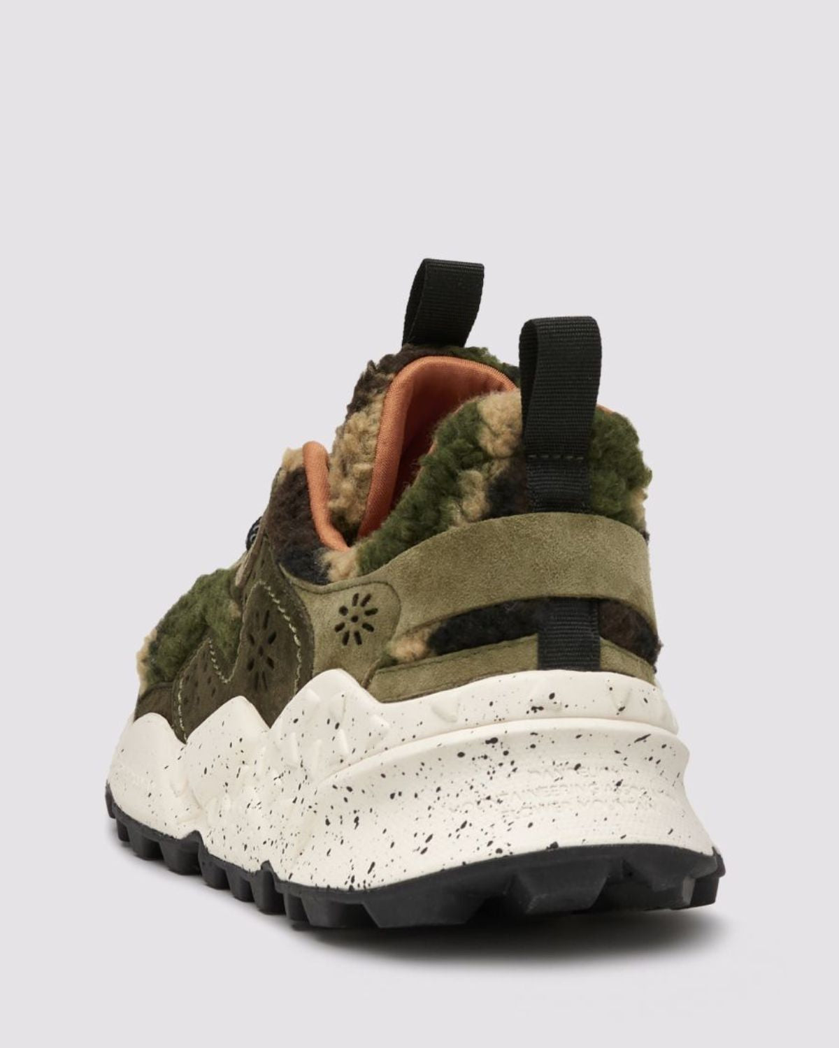 Kotetsu Uni Suede & Teddy in Grey Dark Green, from Flower Mountain