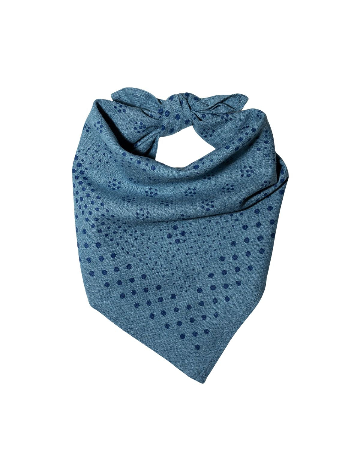Silk Bandana in Indigo, from Last Chance Textiles