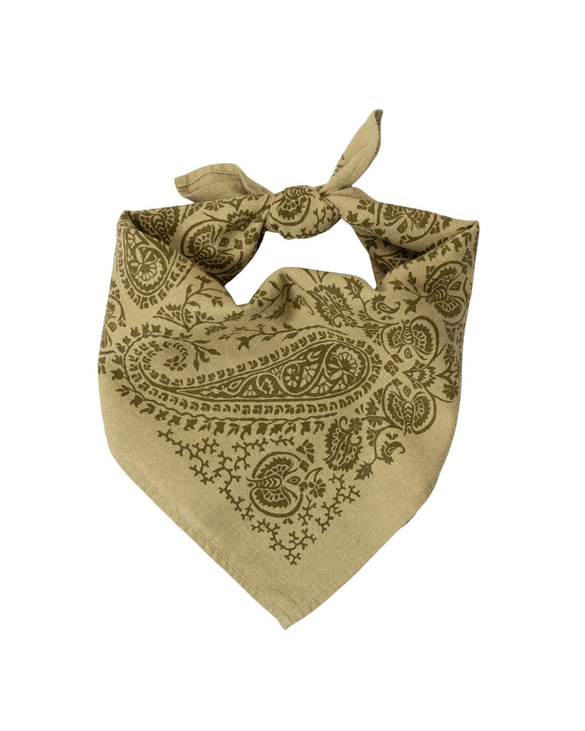Silk Bandana in Chebula, from Last Chance Textiles