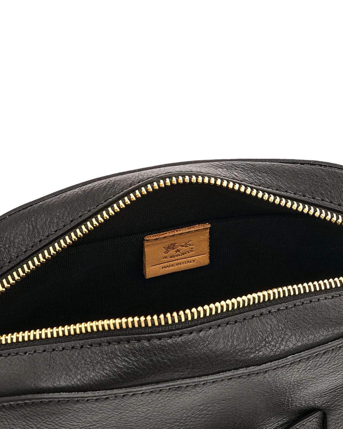 Elisa Crossbody Bag in Black, from IL Bisonte