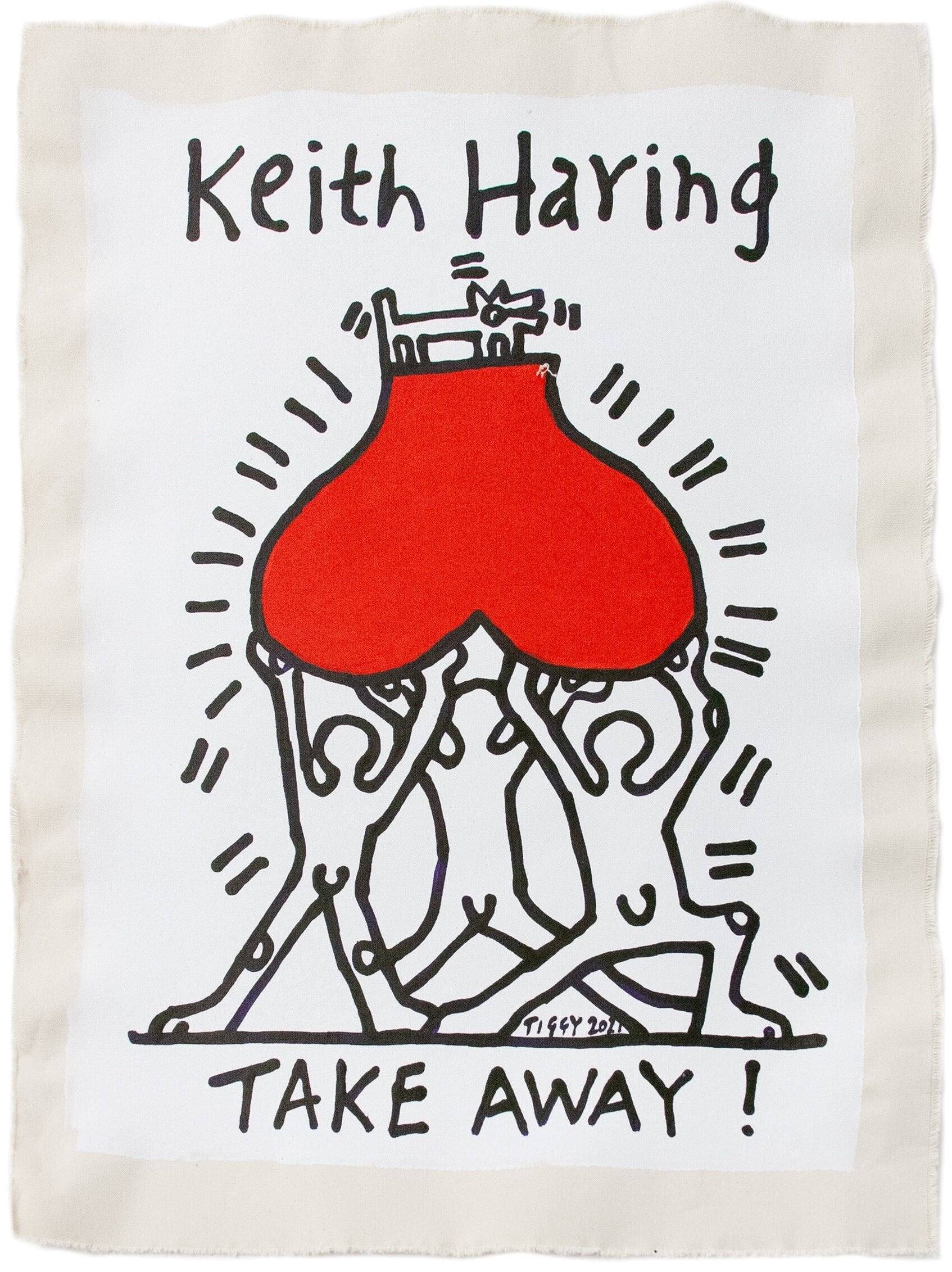 Keith Haring Take Away by Tiggy Ticehurst