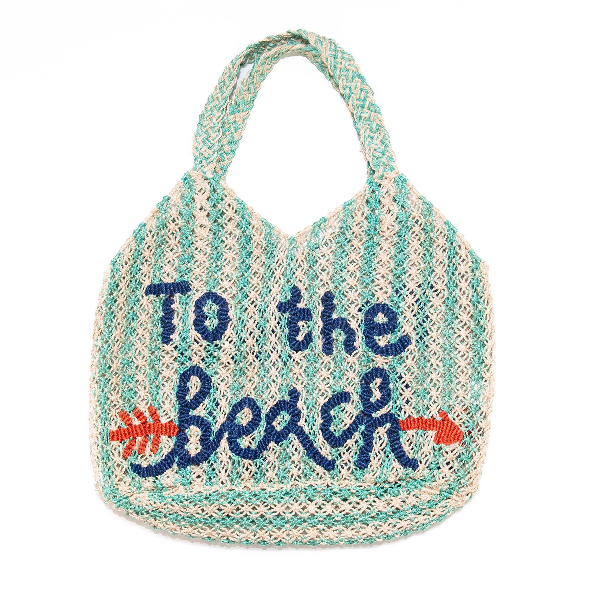 To The Beach Bag in Aqua Indigo, from The Jacksons