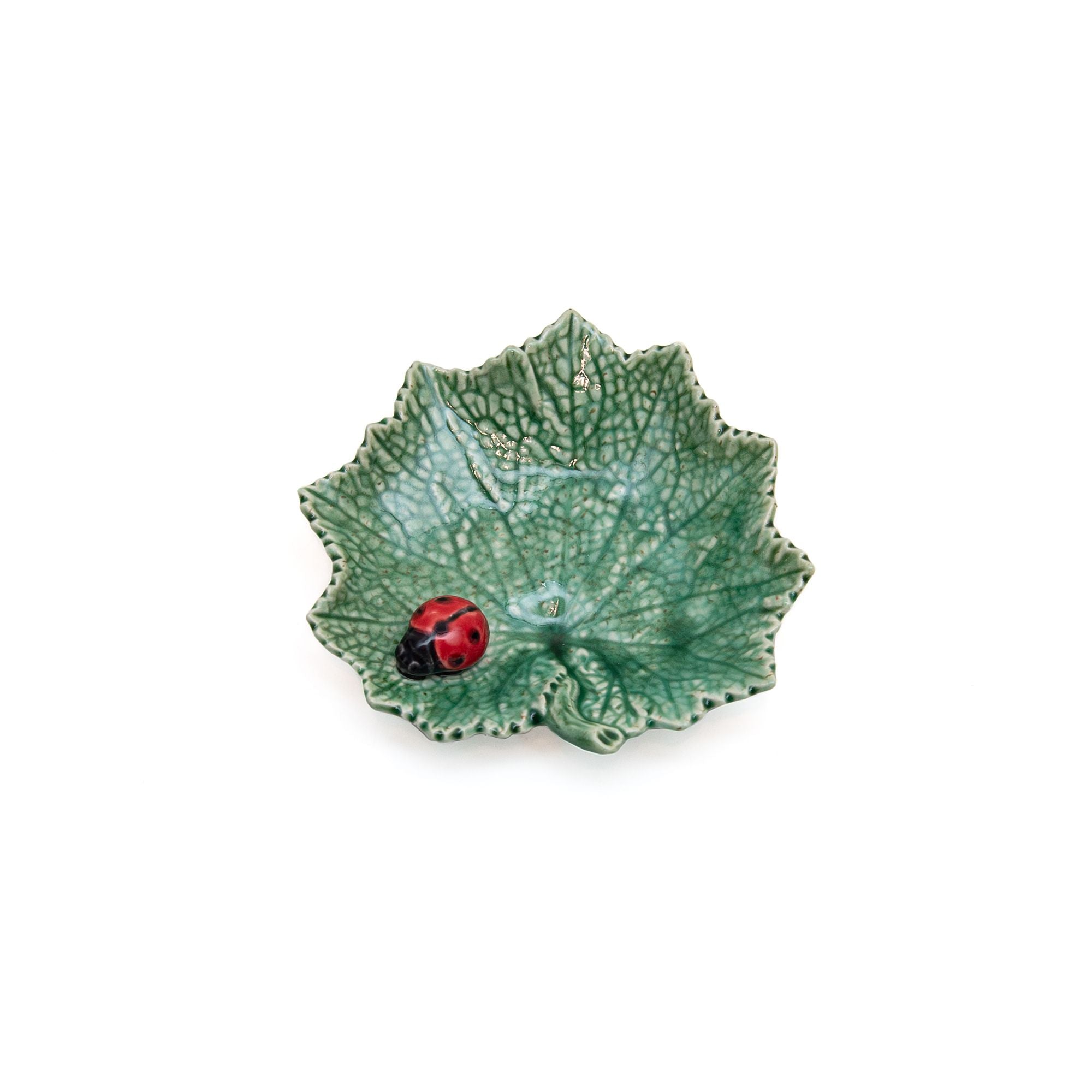 Countryside Leaf with Ladybug, from Vista Alegre by Claudia Schiffer