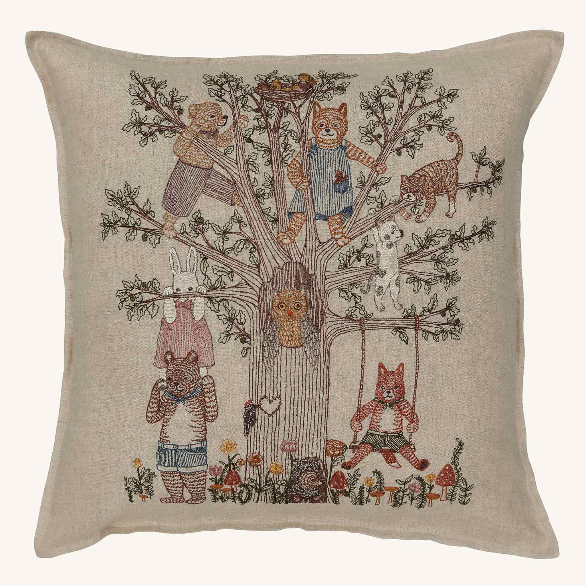 Tree of Fun Pillow, from Coral & Tusk