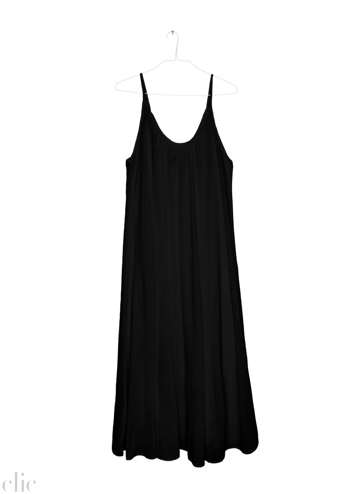 Tulum Cotton Dress in Black, from 9 Seed