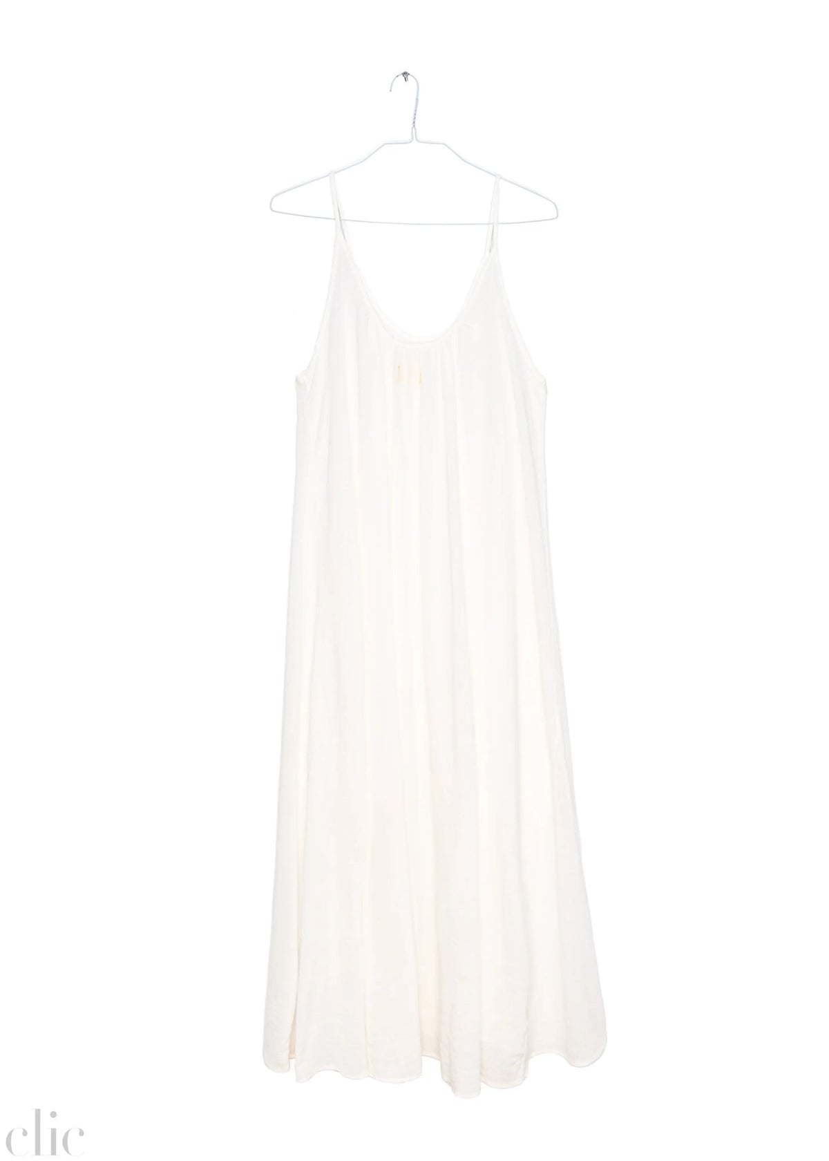 Tulum Cotton Dress in White, by 9 Seed