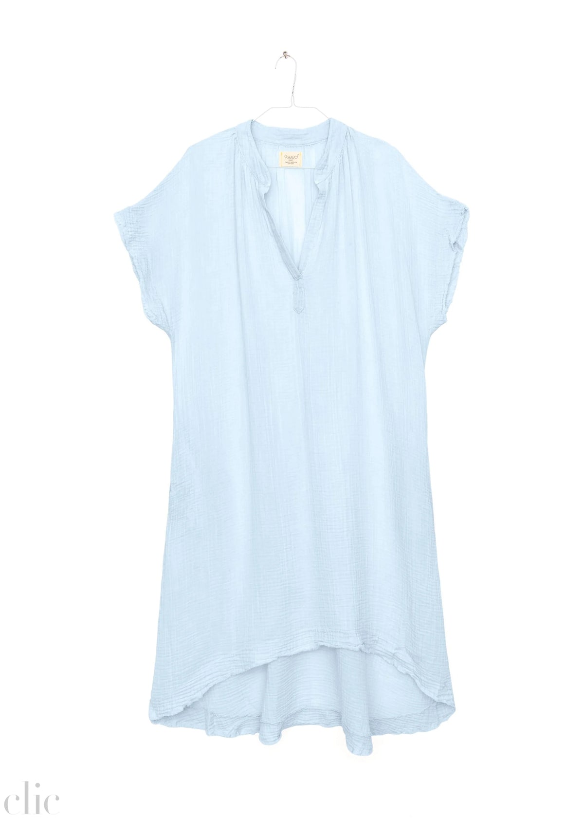 Tunisia Dress in Chambray, from 9 Seed