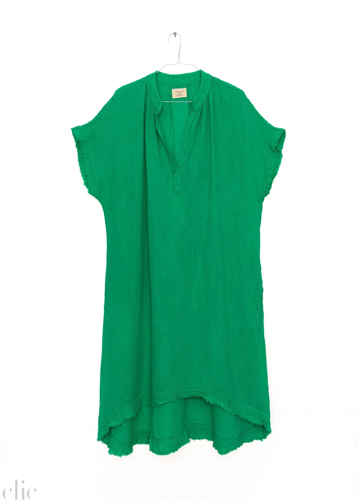 Tunisia Dress in Kelly Green, from 9 Seed