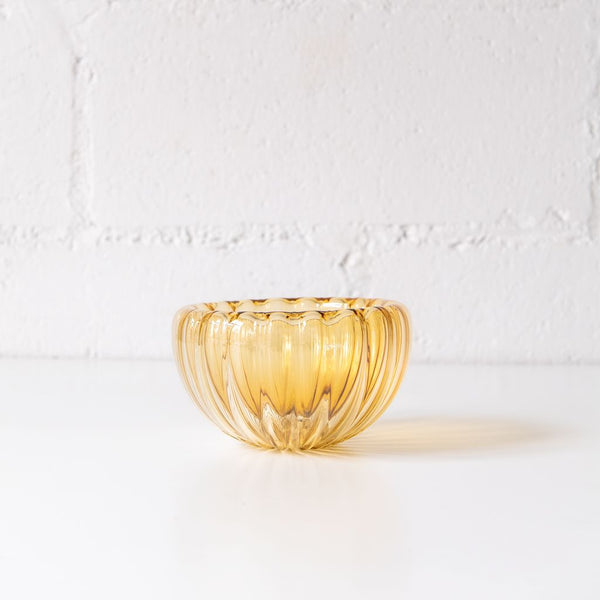 Uni Nesting Straw Gold Bowl, from Vitricca Iannazzi