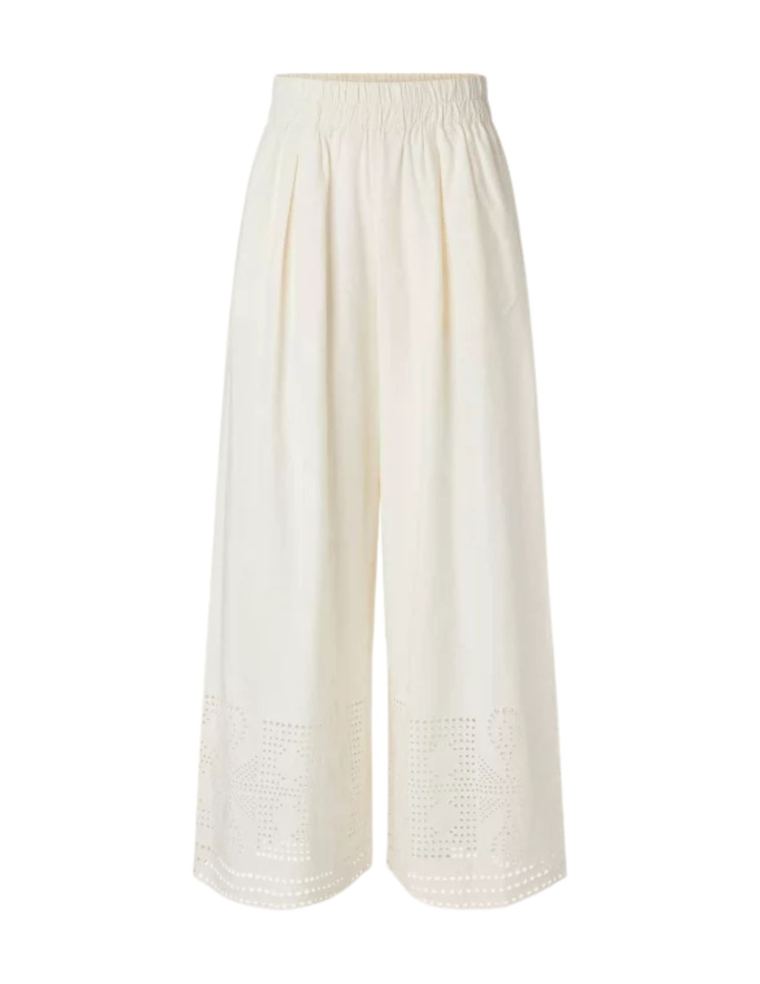 Isla Brody Embroidery Pants in Fleur de Sel, from Sessun
