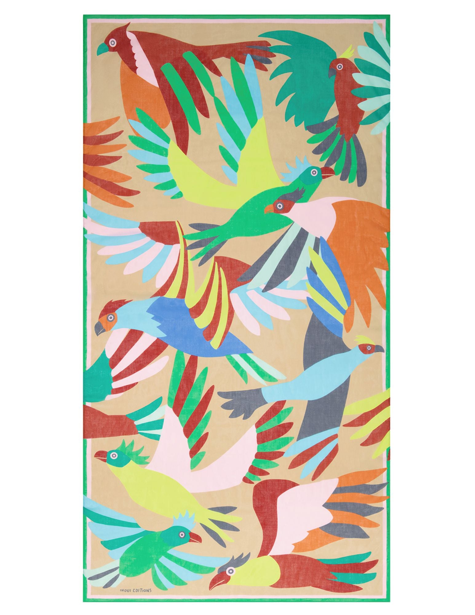 Scarf 100 Voyage in Natural, from Inoui Editions