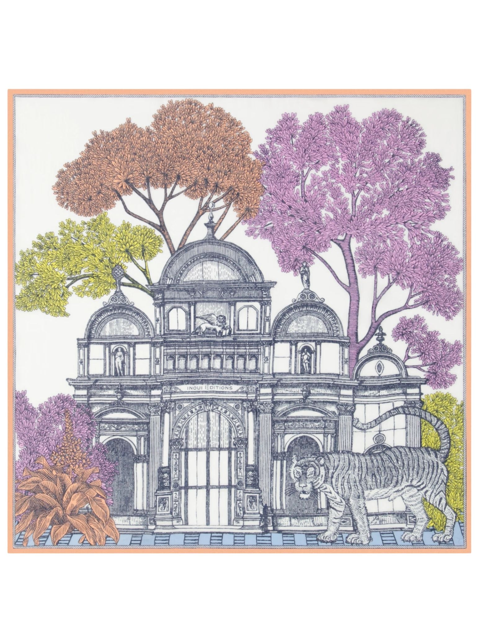 Carre 70 Mirage in Multicolor, from Inoui Editions