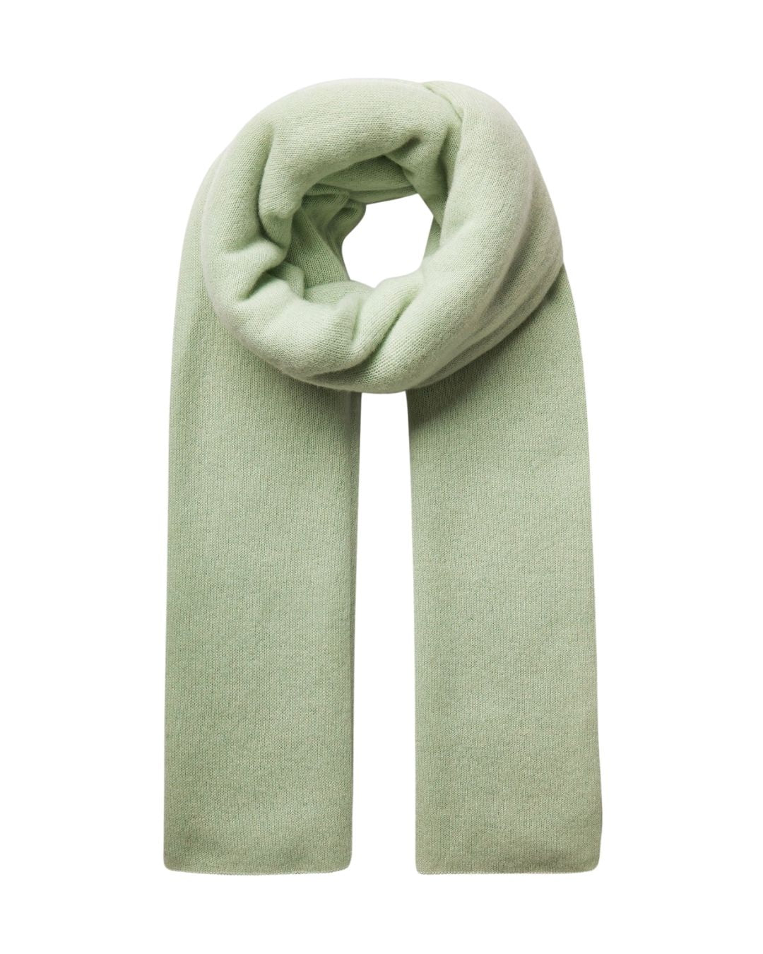 Cashmere Travel Wrap in Mint Green, from White & Warren