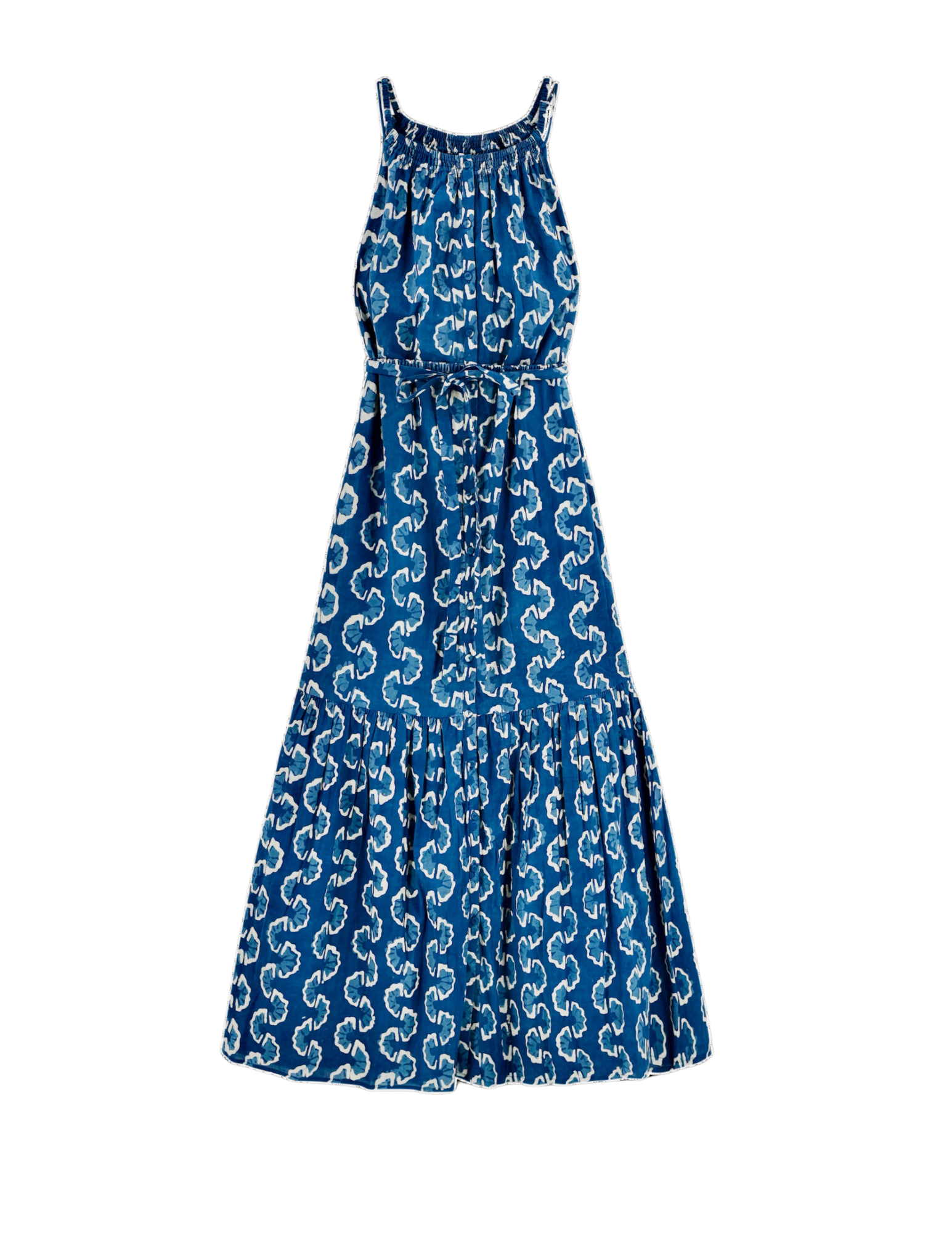 Corsica Sundress in Indigo Orchard Road, from Mirth