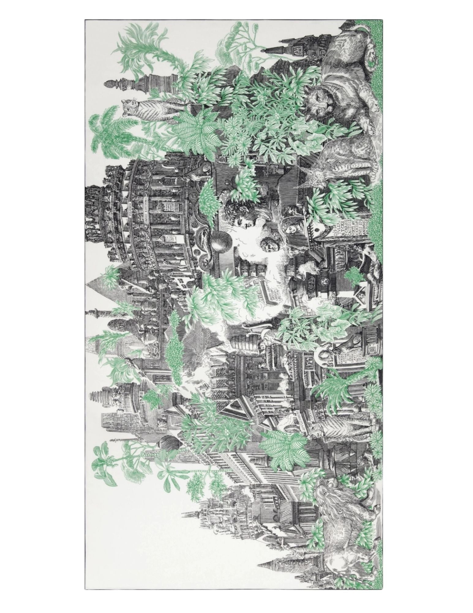 Etole 100 Piranesi in Green, from Inoui Editions