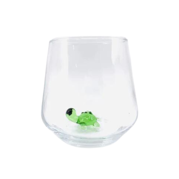 Turtle Drinking Glass, from Minizoo