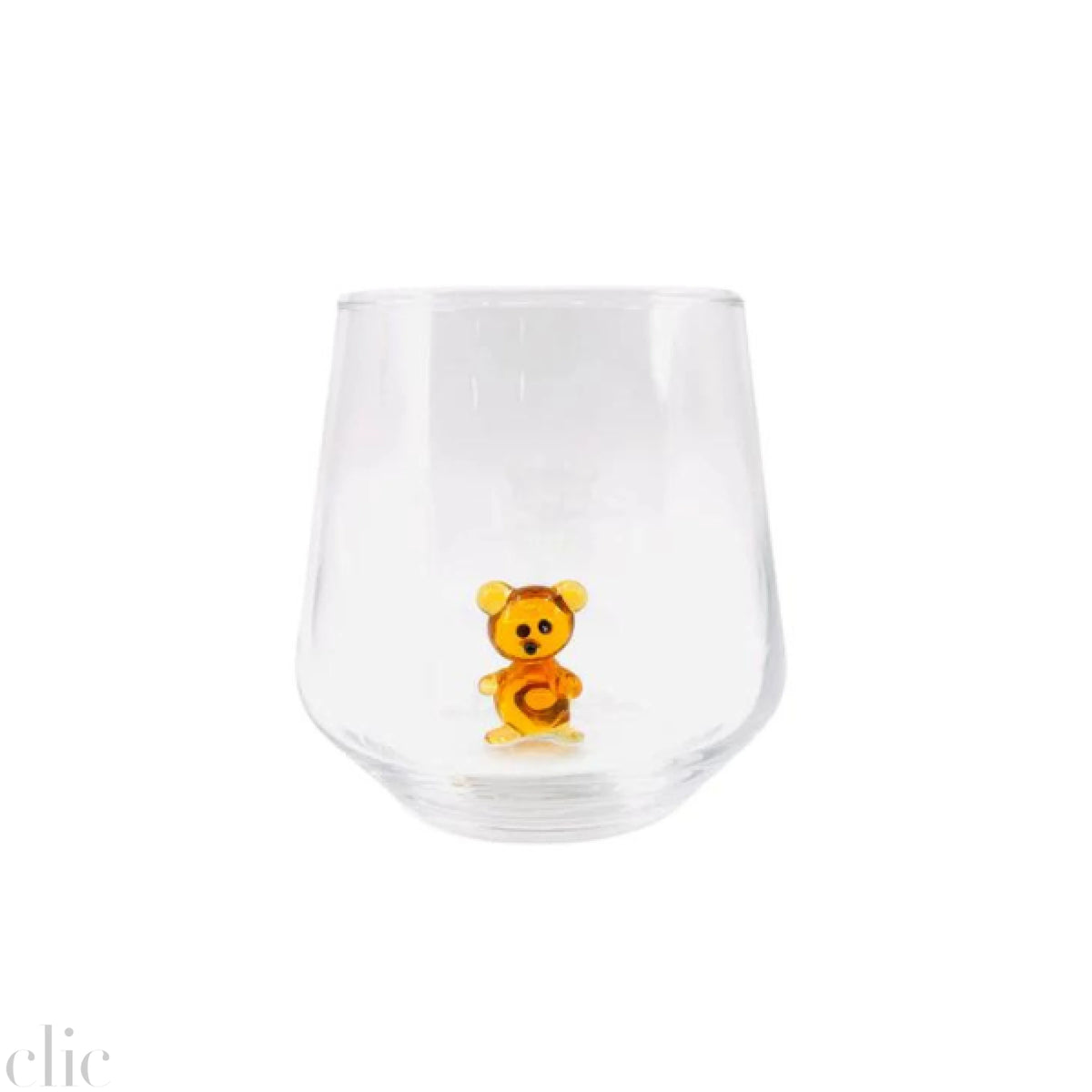 Teddy Bear Drinking Glass