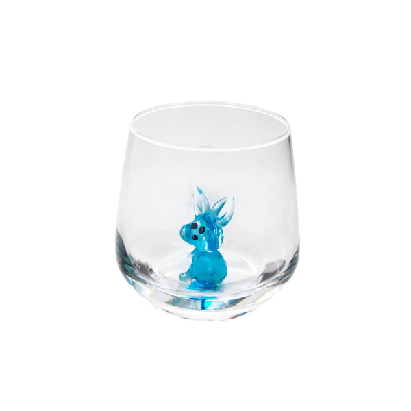 Bunny Drinking Glass