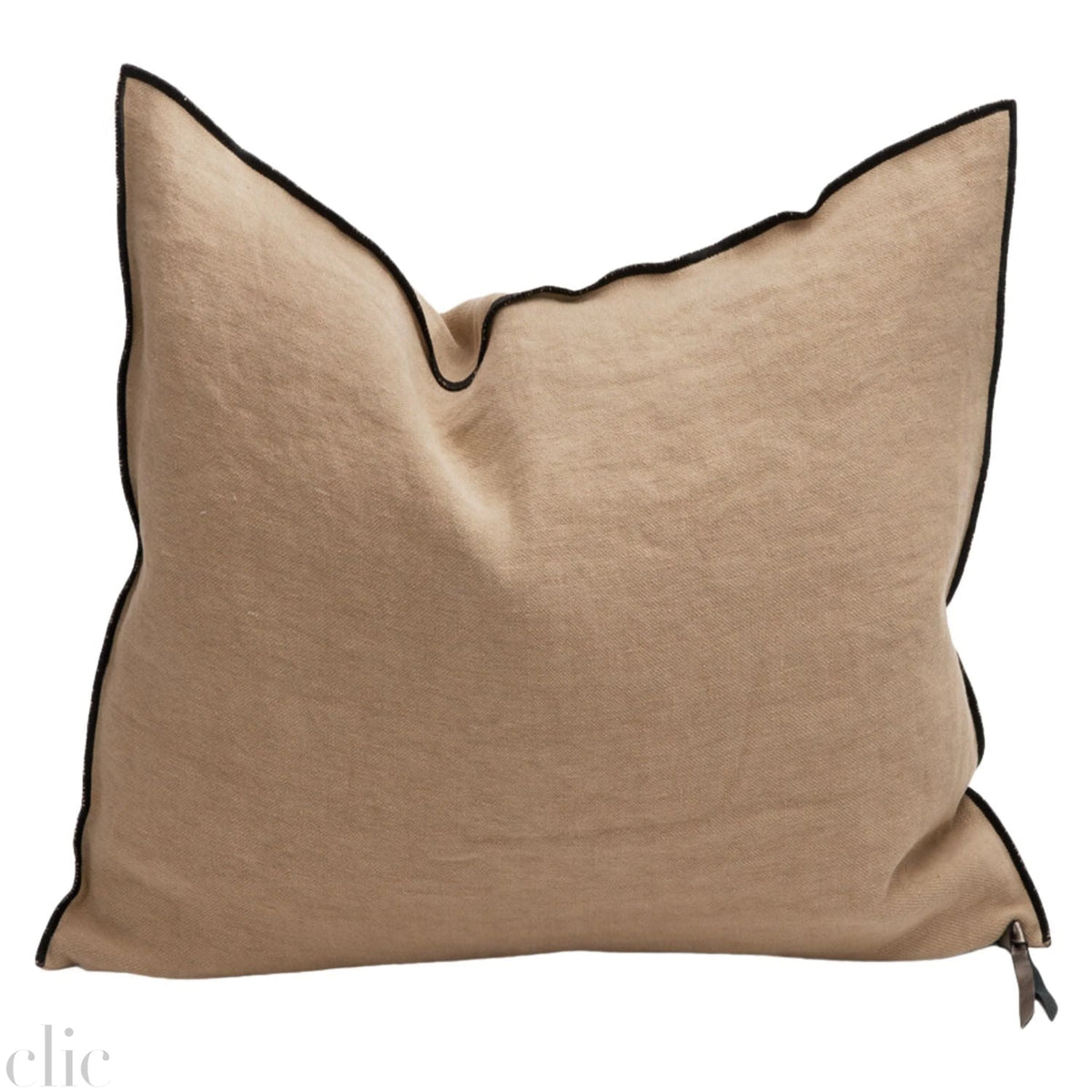 Stone Washed Sable Pillow 26x26, from Maison De Vacances