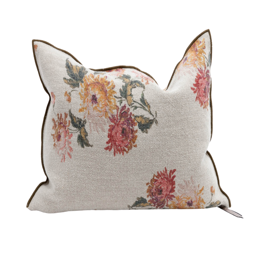 Wabi Sabi Imperial Bouquet Pillow 20x20, from Maison De Vacances