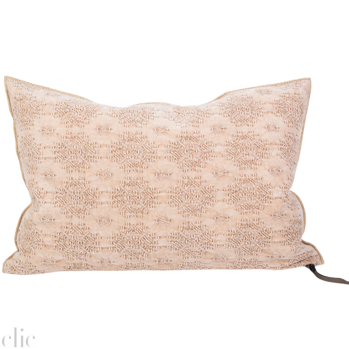 Kilim Jacquard Pillow 16x24 in Biche, from Maison De Vacances