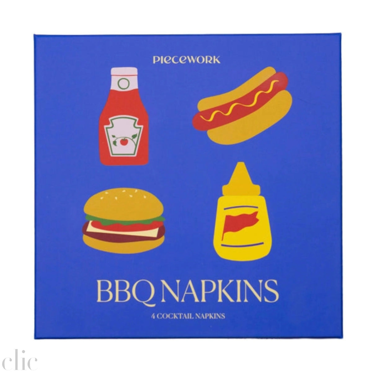 Set of 4 BBQ Napkins