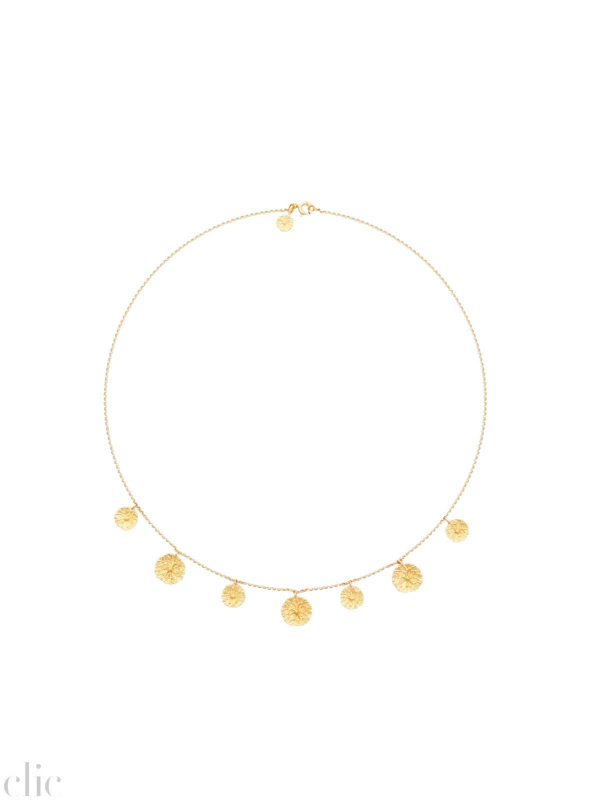 Shaker Necklace in Gold Vermeil, from Carina Hardy