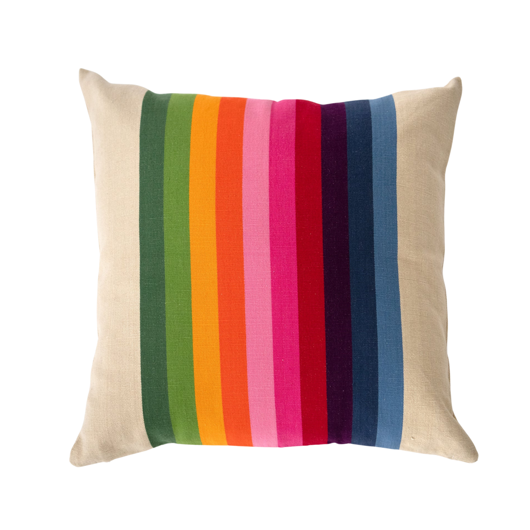 Pillow in Pink Spectrum 20" x 20", from Garza Marfar