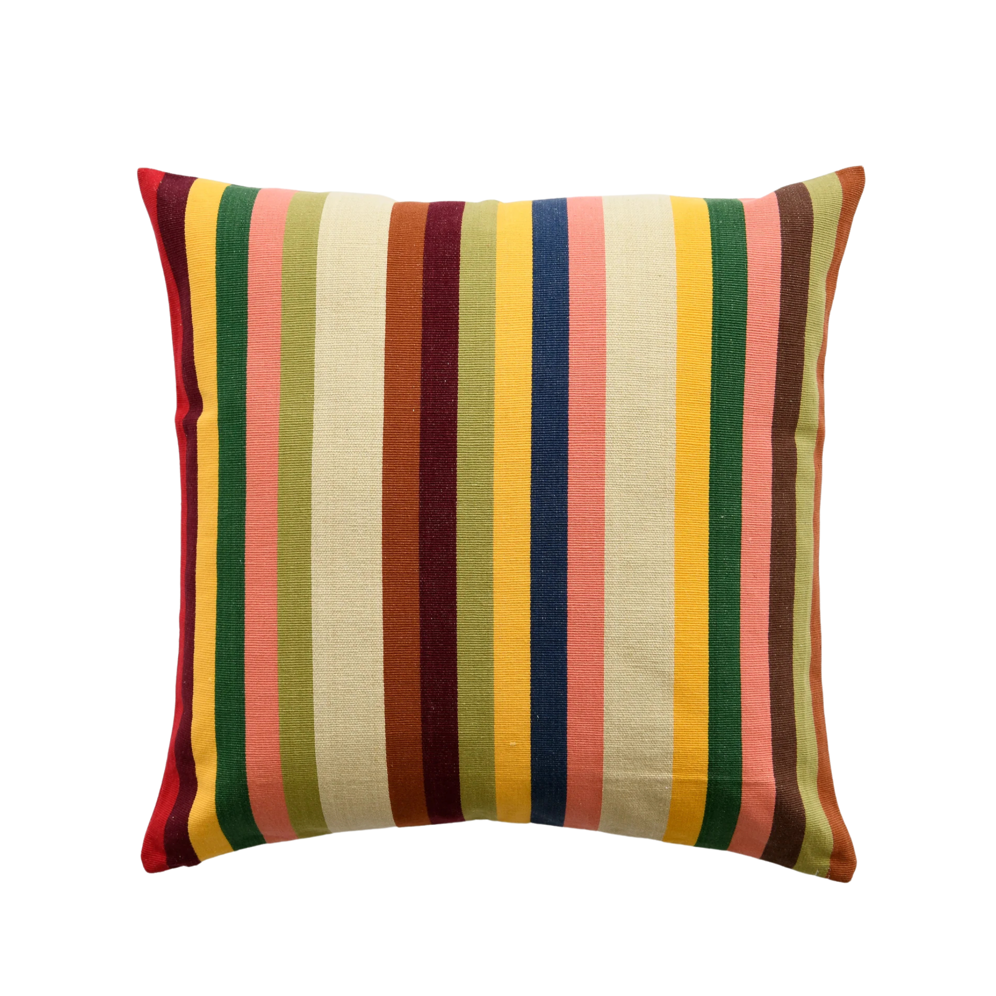 Pillow in Earth Stripe 20" x 20", from Garza Marfa