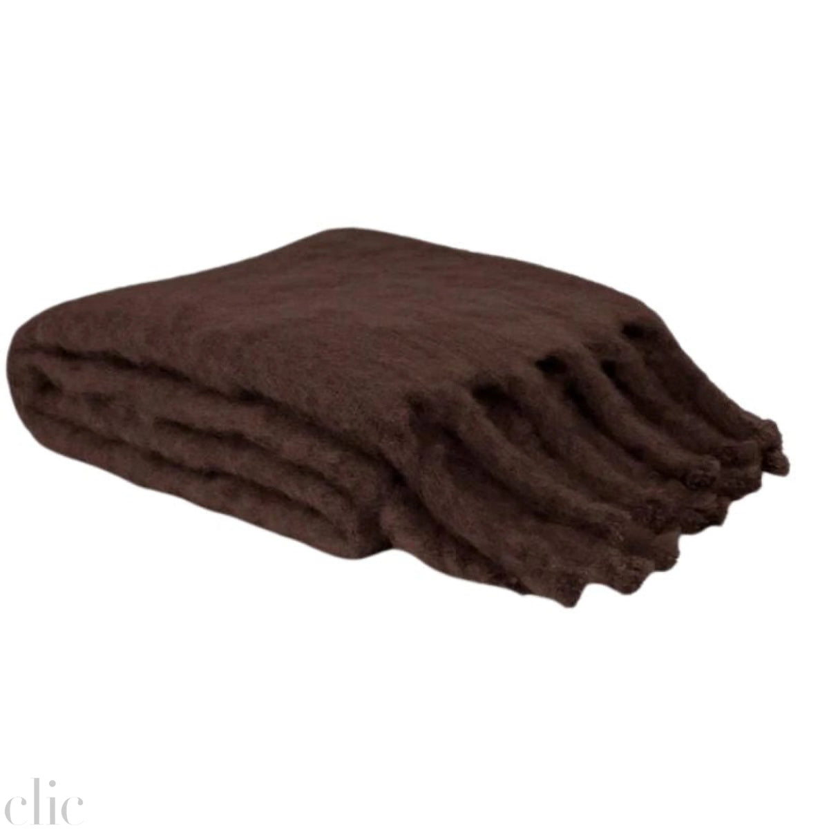 Mohair Blanket in Elk