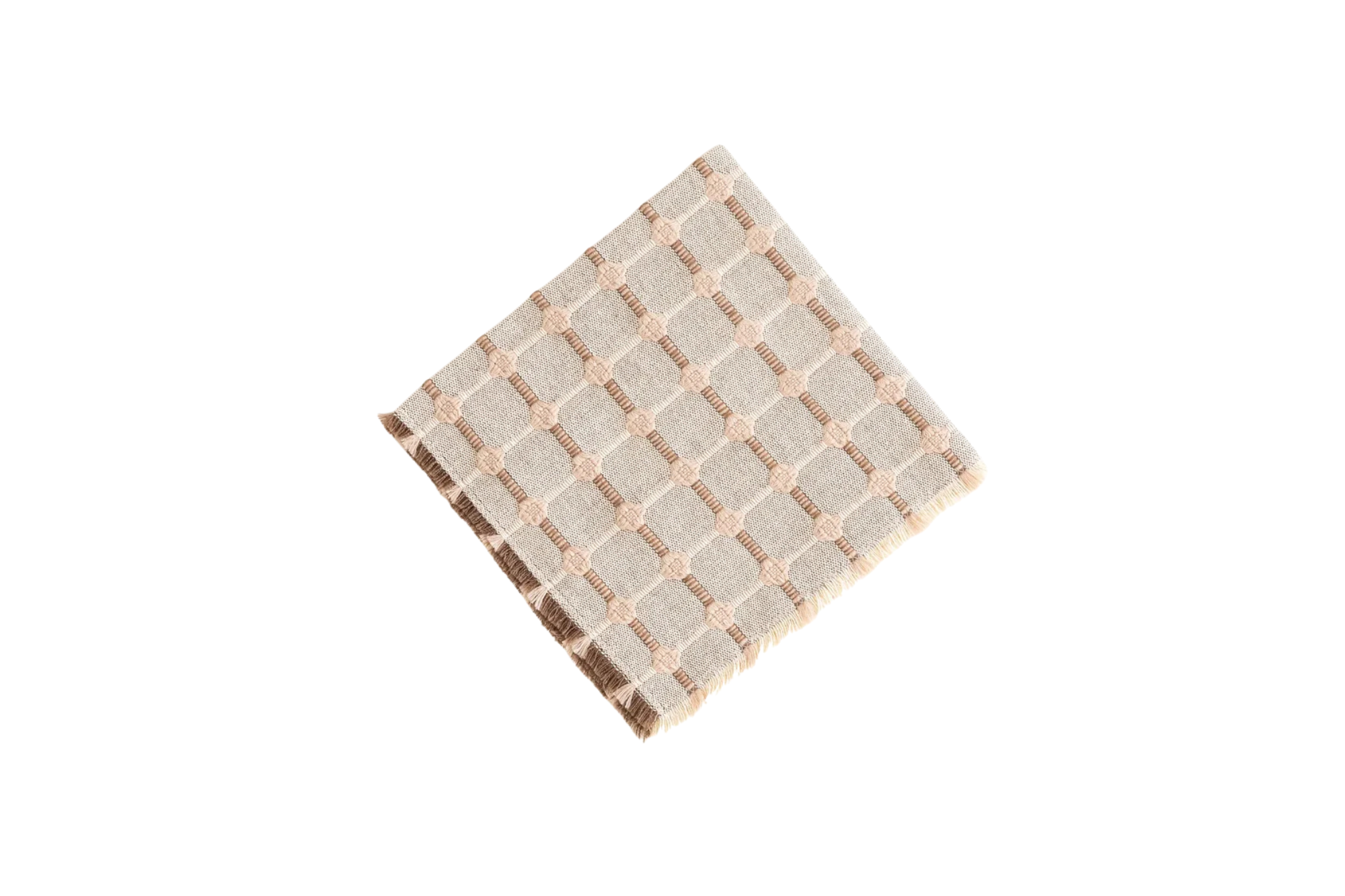 Hopsack Set of 4 in Mocha Sand, from Dove and Donkey