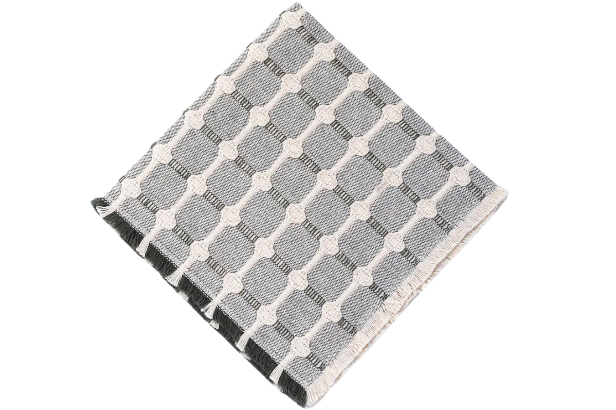 Hopsack Set of 4 in Coal, from Dove and Donkey