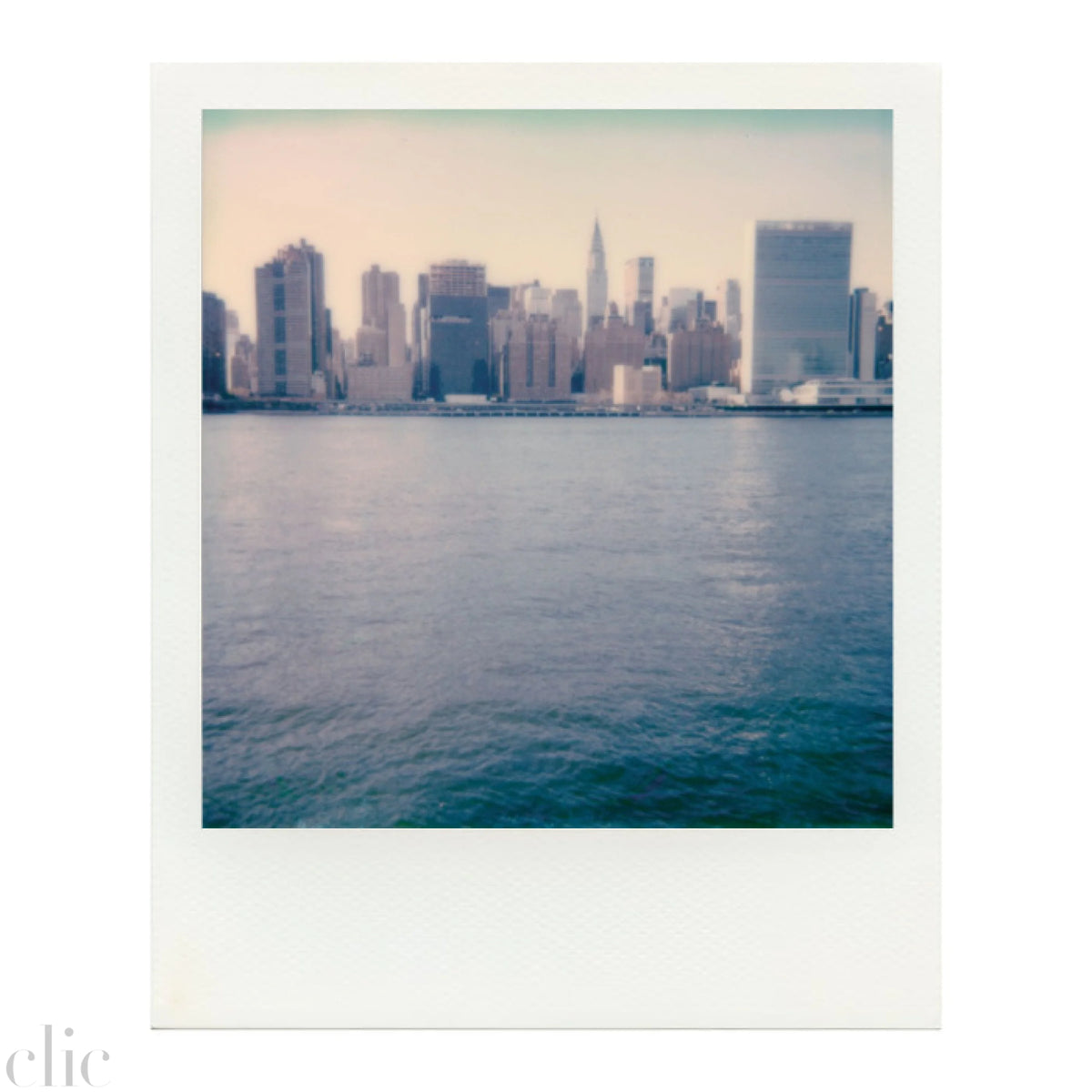 NYC Skyline Polaroid by Dhagpo Lobsang