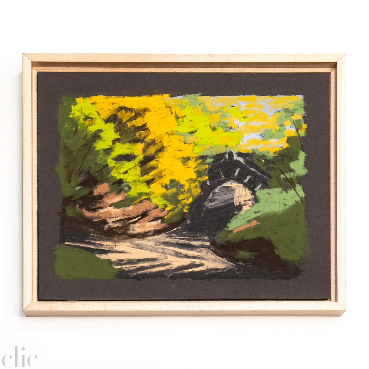 Pastels on Sand Paper Prospect Park Fall 2025, by Jesse Alexander