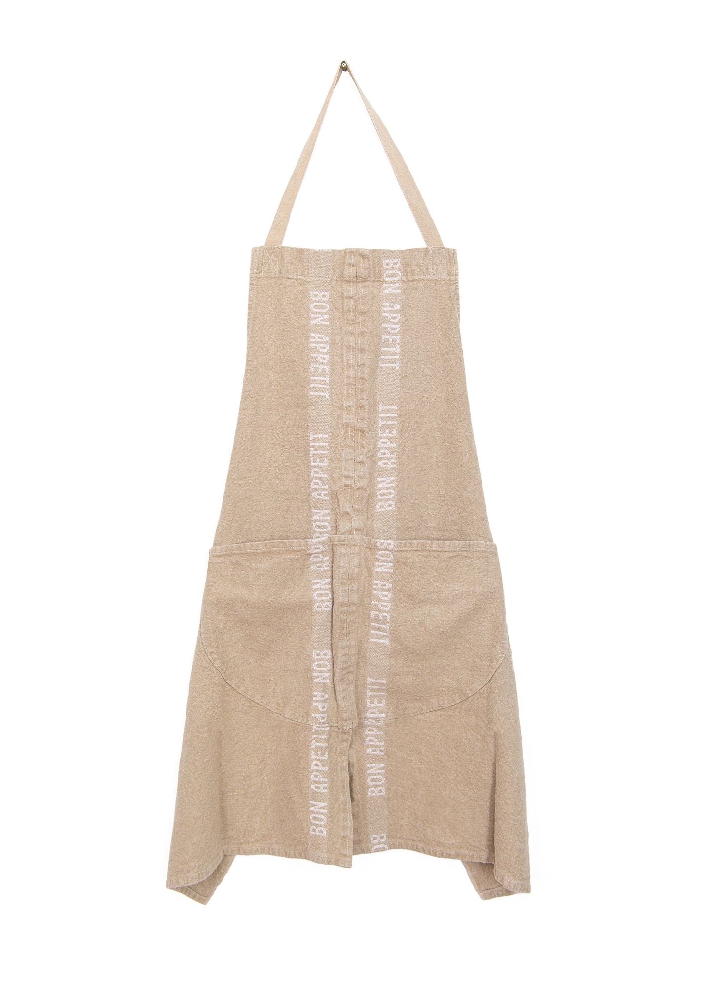 Bon Appetit Apron in Blanc, from Charvet Edition