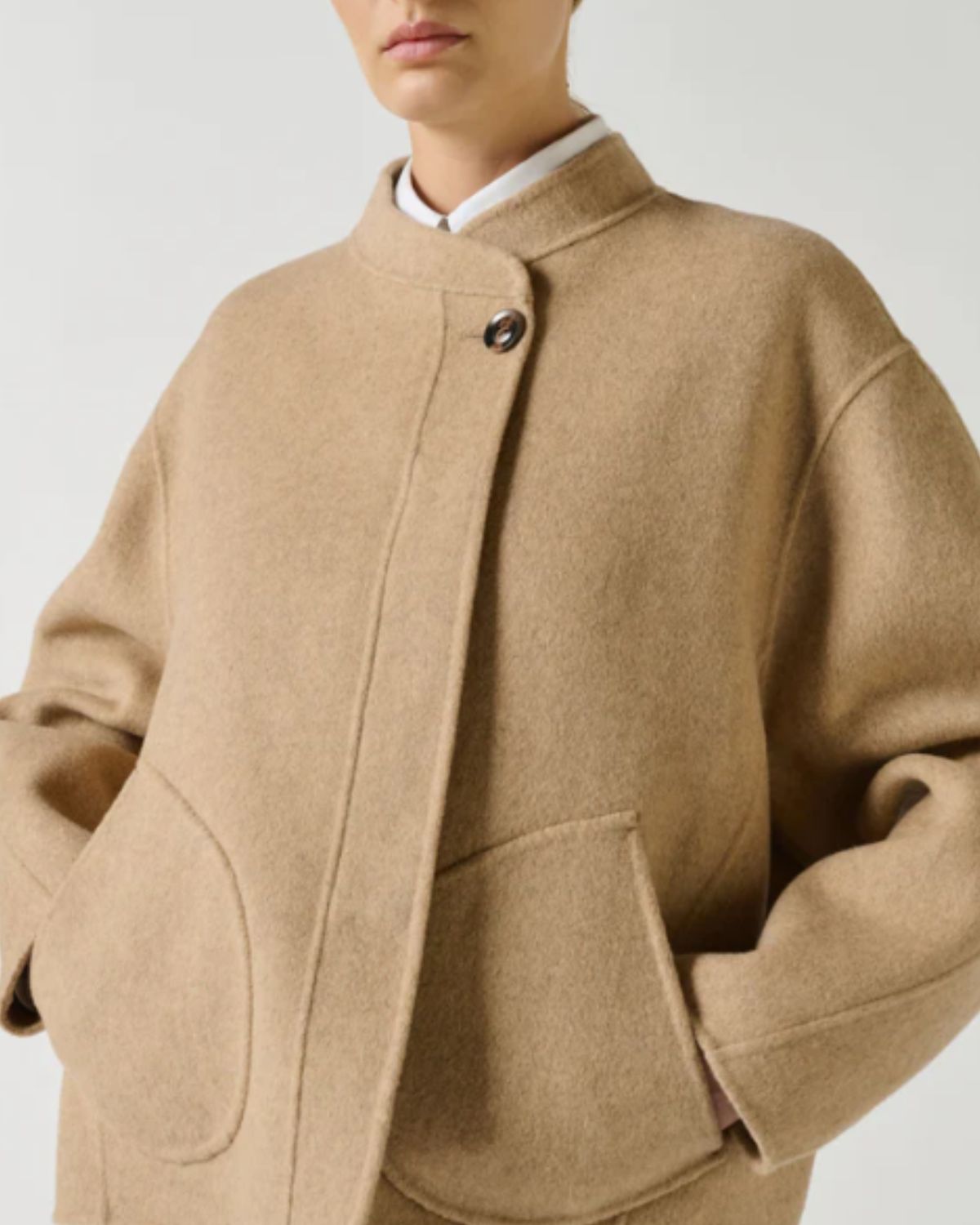 Windsor Coat in Beige, from Soeur