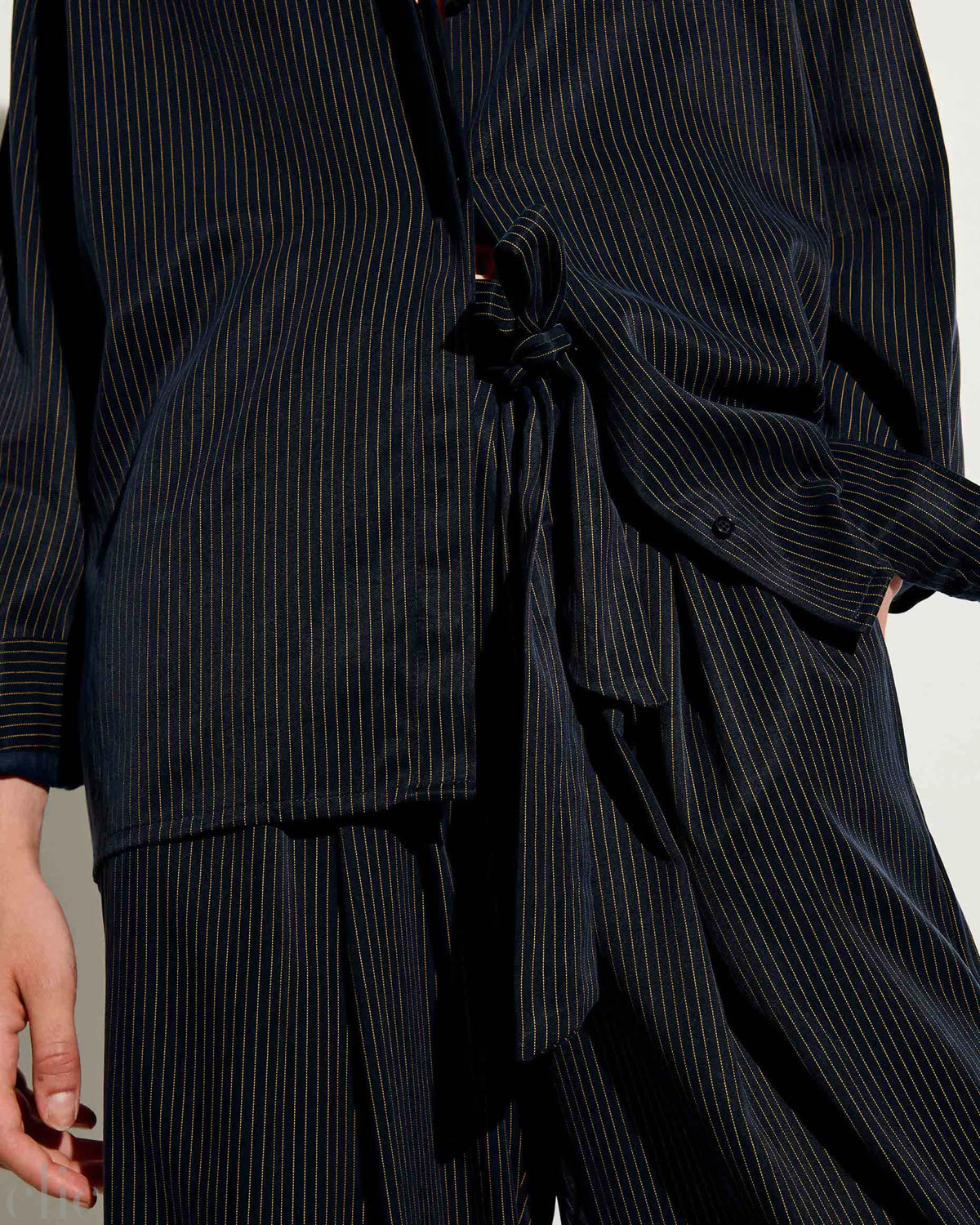 Rim C Pants in Navynut, from Sessun