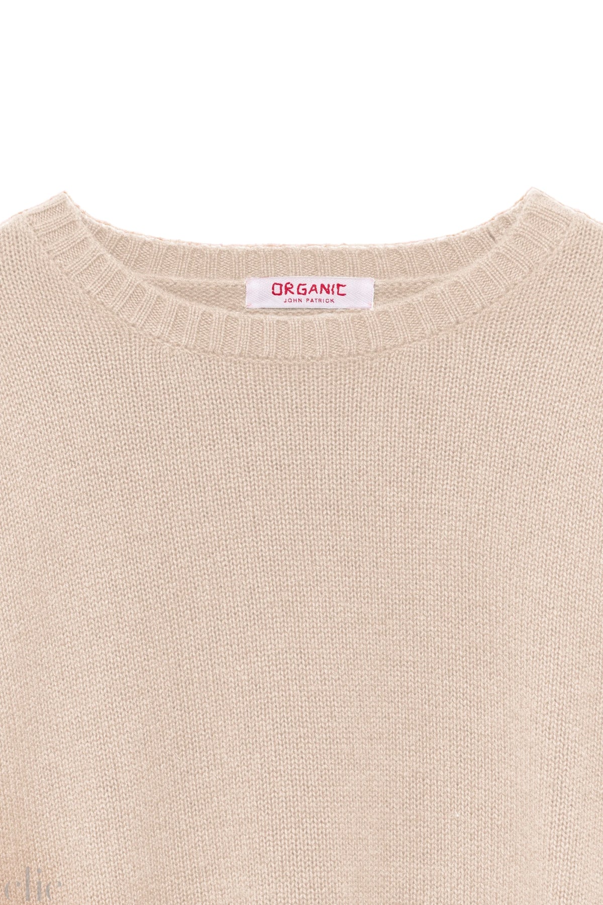 Cashmere Wide Pullover in Oyster, from Organic by John Patrick