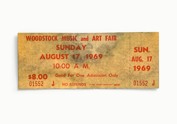 Woodstock - Sunday August 17, 1969 by Blaise Hayward