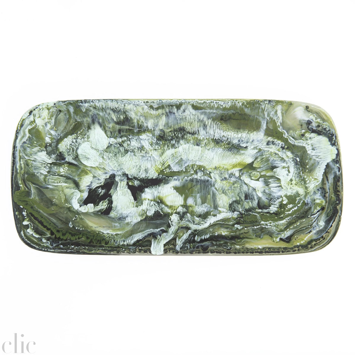 Classical Rectangle Platter in Forest Swirl, from Nashi Home