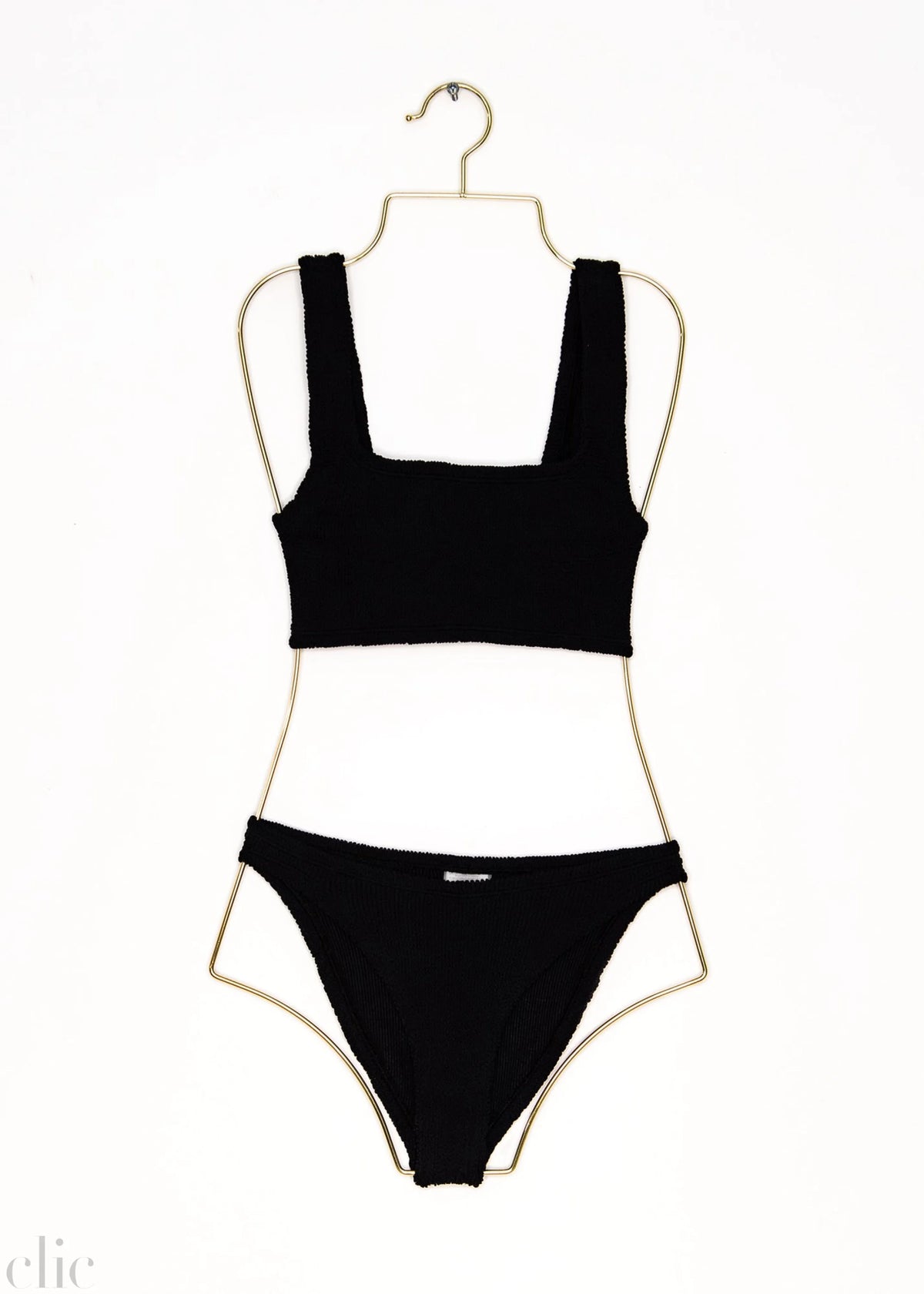 Xandra Bikini in Black, from Hunza G