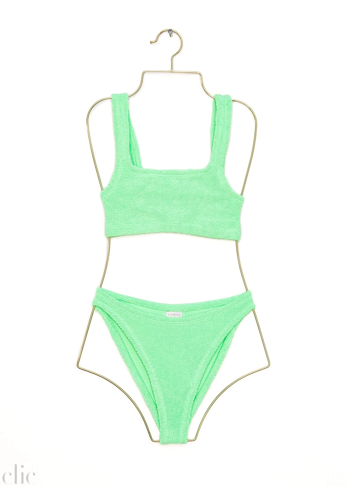 Xandra Bikini in Lime, from Hunza G